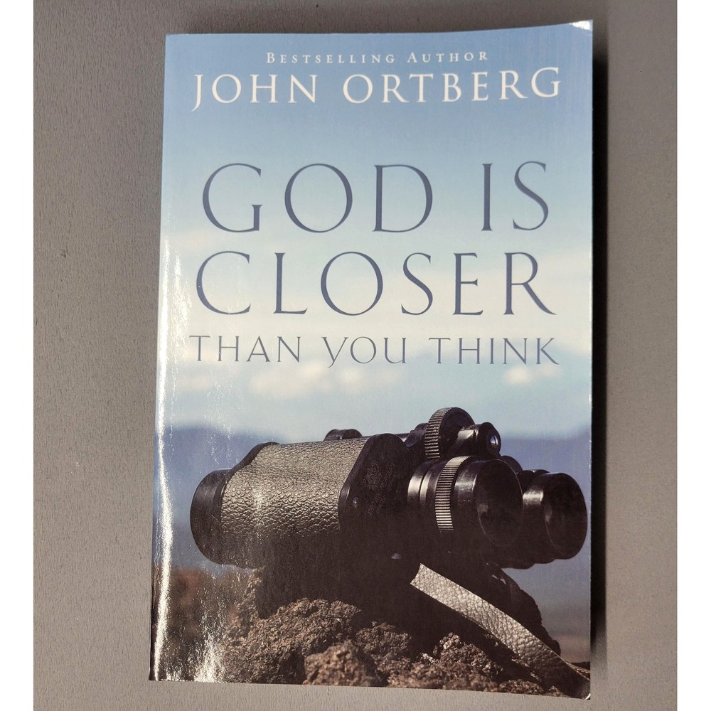 God Is Closer Than You Think John Ortberg Christian Book Softcover